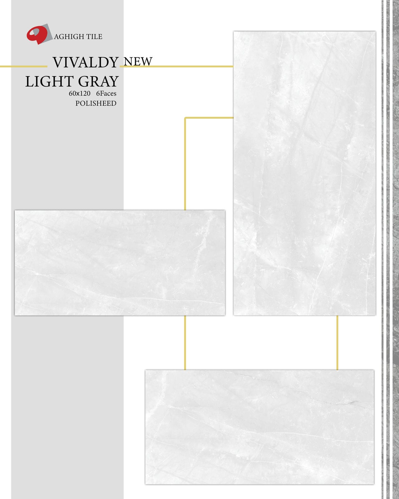 Vivaldi Gray Poster Light New