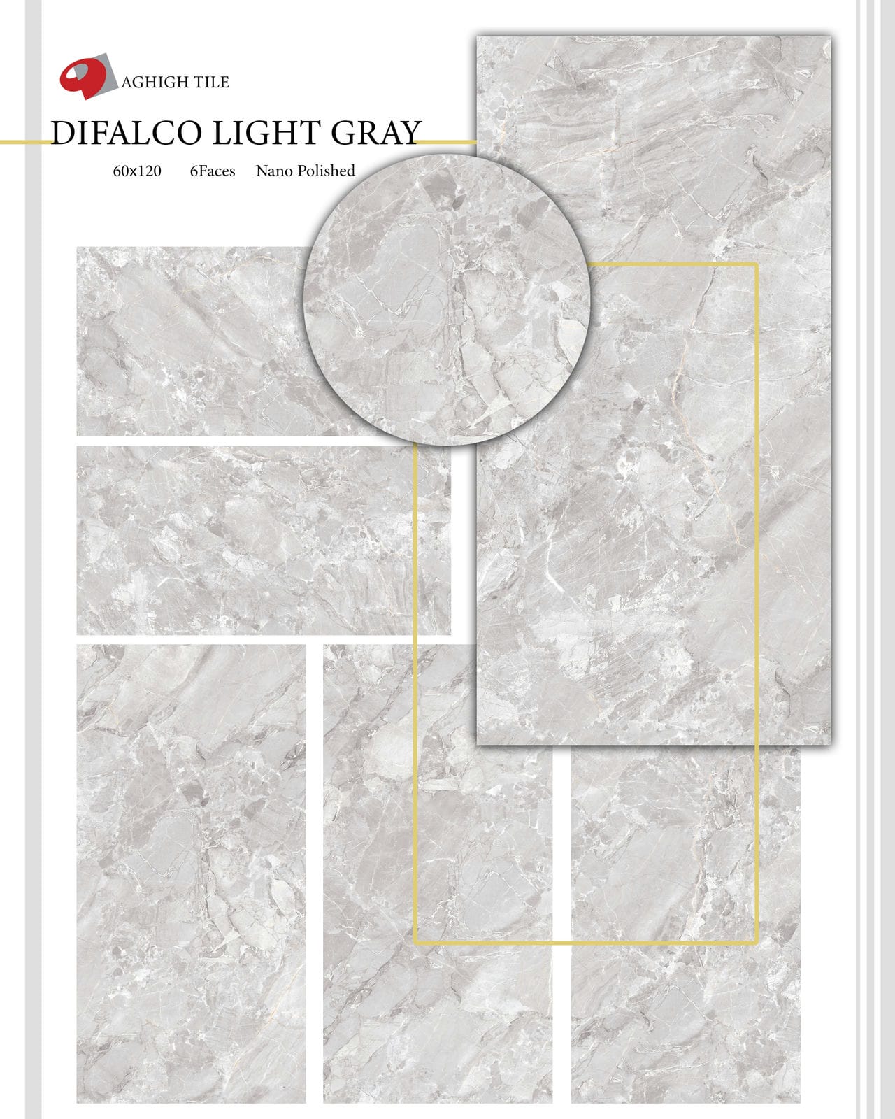 Difalco Gray Poster Light